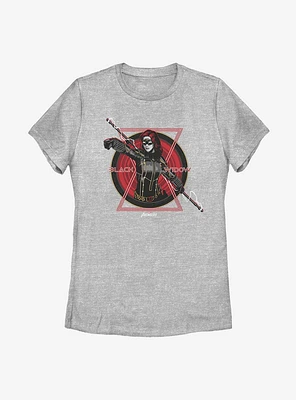 Marvel Black Widow Lighting Womens T-Shirt