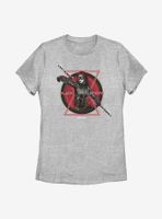 Marvel Black Widow Lighting Womens T-Shirt