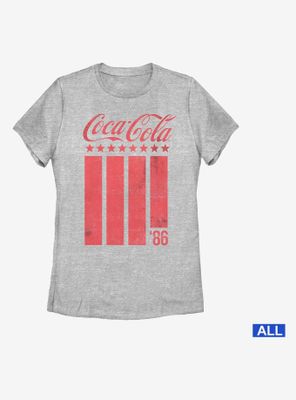 Coca-Cola Stripes Womens T-Shirt