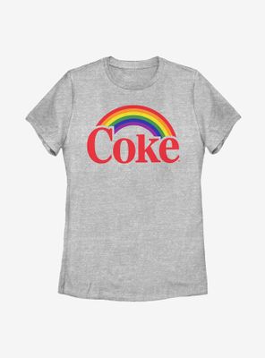 Coca-Cola Rainbow Over Coke Womens T-Shirt