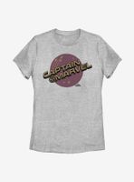Marvel Captain Planets Logo Womens T-Shirt