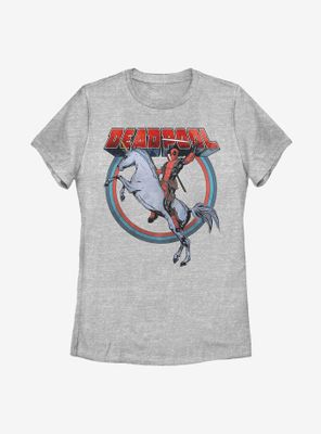 Marvel Deadpool Unicorn Womens T-Shirt