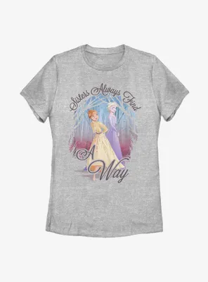 Disney Frozen 2 Sisters Over Misters Womens T-Shirt