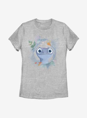 Disney Frozen 2 Watercolor Salamander Womens T-Shirt