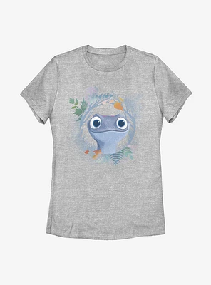 Disney Frozen 2 Watercolor Salamander Womens T-Shirt