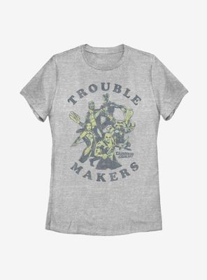 Marvel Guardians Of The Galaxy Trouble Makers Womens T-Shirt