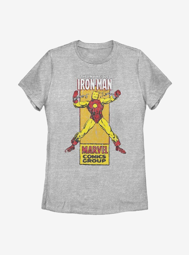 Marvel Iron Man Icon Womens T-Shirt