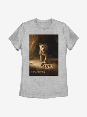 Disney The Lion King Simba Poster Womens T-Shirt