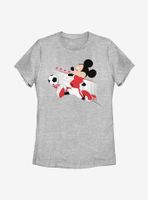 Disney Mickey Mouse Canada Kick Womens T-Shirt