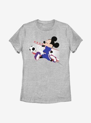 Disney Mickey Mouse Japan Kick Womens T-Shirt