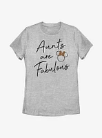 Disney Minnie Mouse Fab Aunt Womens T-Shirt