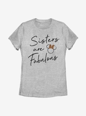 Disney Minnie Mouse Fab Sister Womens T-Shirt