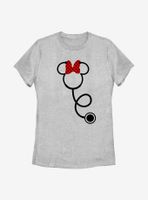 Disney Minnie Mouse Stethoscope Womens T-Shirt