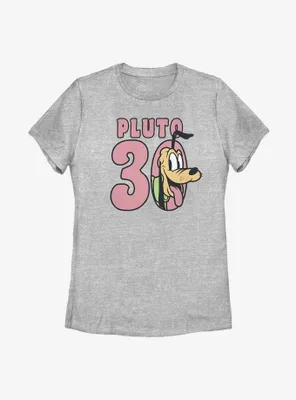 Disney Pluto Smiles Womens T-Shirt