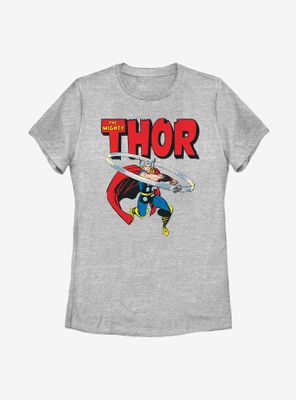 Marvel Thor Throw Womens T-Shirt