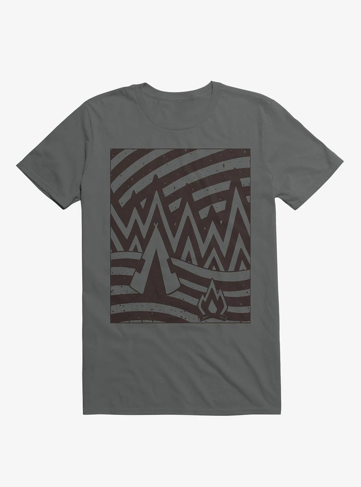 Camping Overnight Art T-Shirt