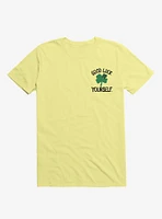 Good Luck Yourself Four Leaf Clover T-Shirt