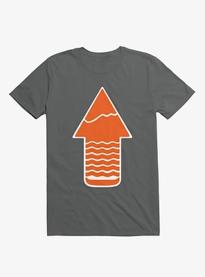 Take A Hike Up Arrow Art T-Shirt