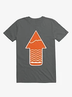 Take A Hike Up Arrow Art T-Shirt