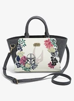 Star Wars The Mandalorian Boba Fett & Mando Floral Handbag - BoxLunch Exclusive