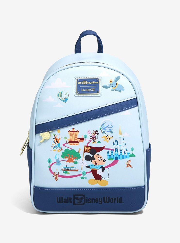 MICKEY MOUSE AND FRIENDS LOUNGEFLY LUNCHBOX BAG - WALT DISNEY WORLD 50 –  Margarita's Toy Chest