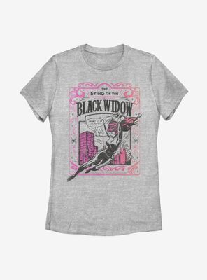 Marvel Black Widow Sting Womens T-Shirt