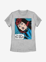 Marvel Black Widow Moment Womens T-Shirt