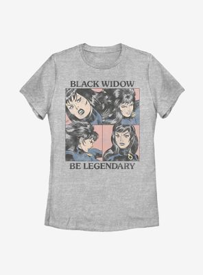 Marvel Black Widow Legendary Womens T-Shirt