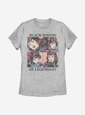 Marvel Black Widow Legend Womens T-Shirt