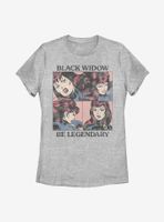 Marvel Black Widow Legend Womens T-Shirt