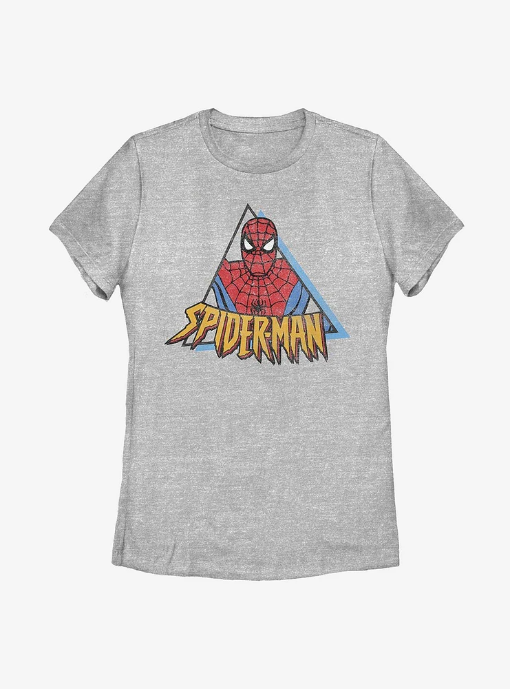 Marvel Spider-Man Triangle Womens T-Shirt