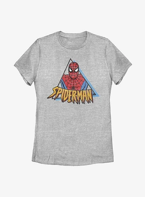 Marvel Spider-Man Triangle Womens T-Shirt