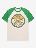 Studio Ghibli My Neighbor Totoro Circular Portrait Raglan T-Shirt