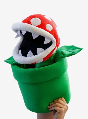 Super Mario Bros. Piranha Plant Puppet Plush
