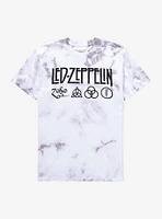 Led Zeppelin Zoso Logo Tie-Dye T-Shirt