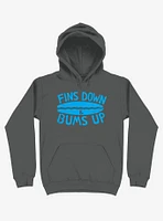 Fins Down And Bums Up Hoodie