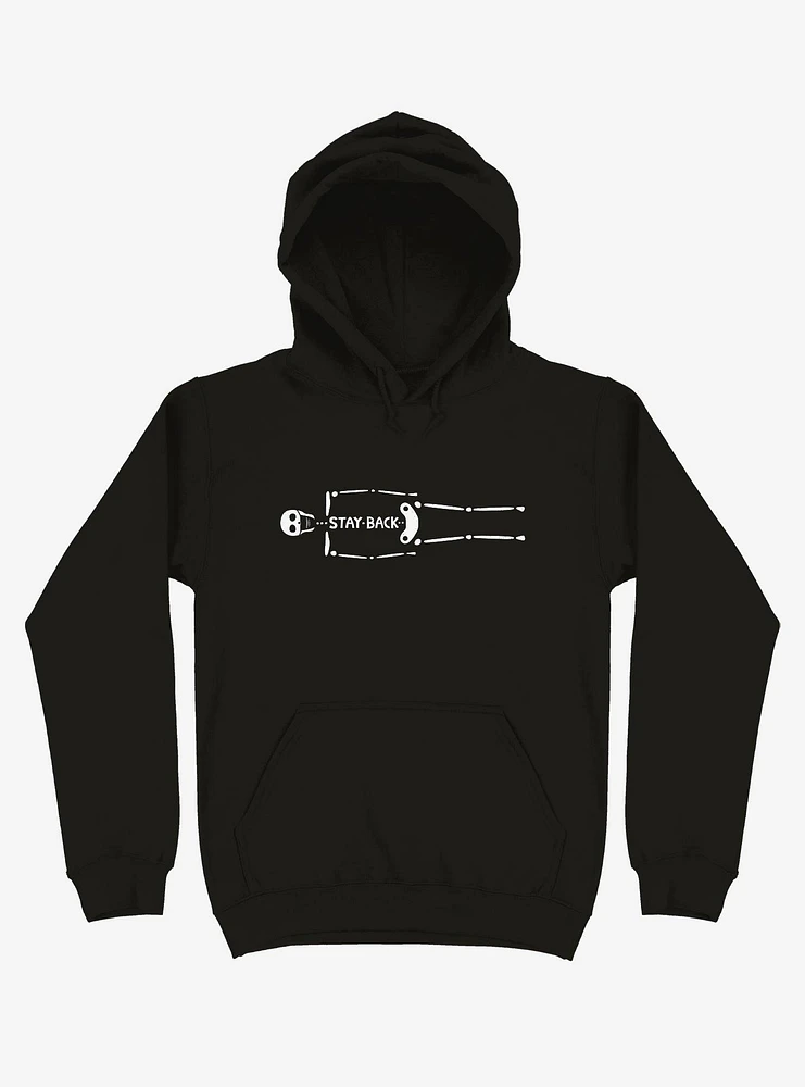 Stay Back Skeleton Hoodie