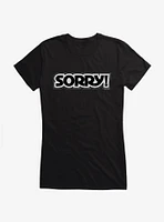 Sorry! Game Logo Girls T-Shirt
