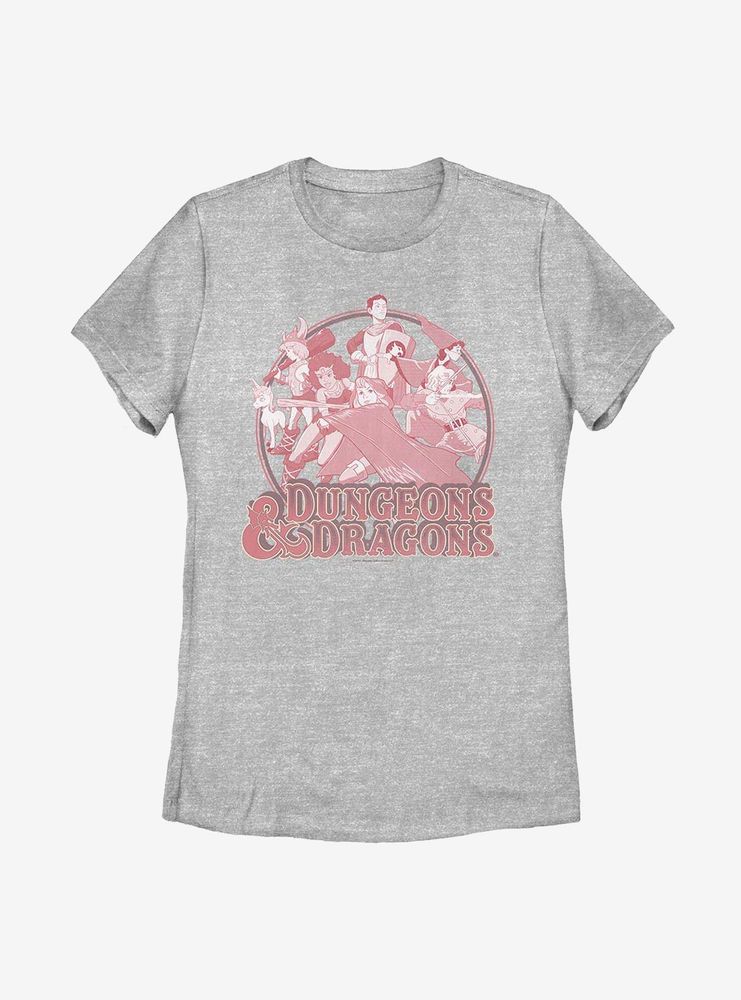 Dungeons & Dragons Group Badge Womens T-Shirt