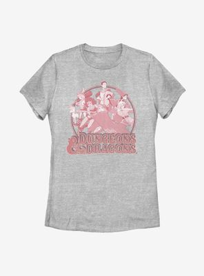 Dungeons & Dragons Group Badge Womens T-Shirt