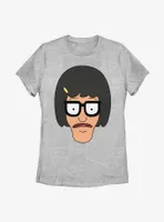 Bob's Burgers Tina Big Face Womens T-Shirt