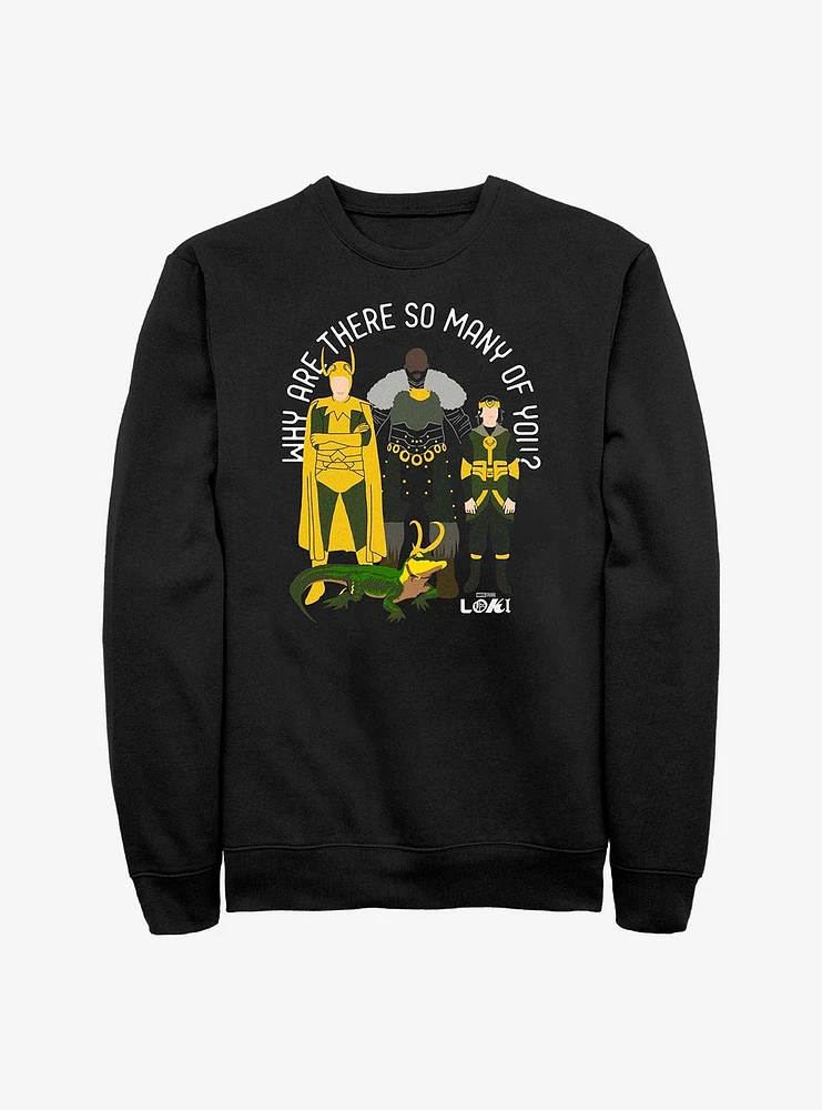 Marvel Loki Mischief And Chaos Sweatshirt