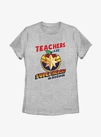 Marvel Captain Teacher Hero Womens T-Shirt