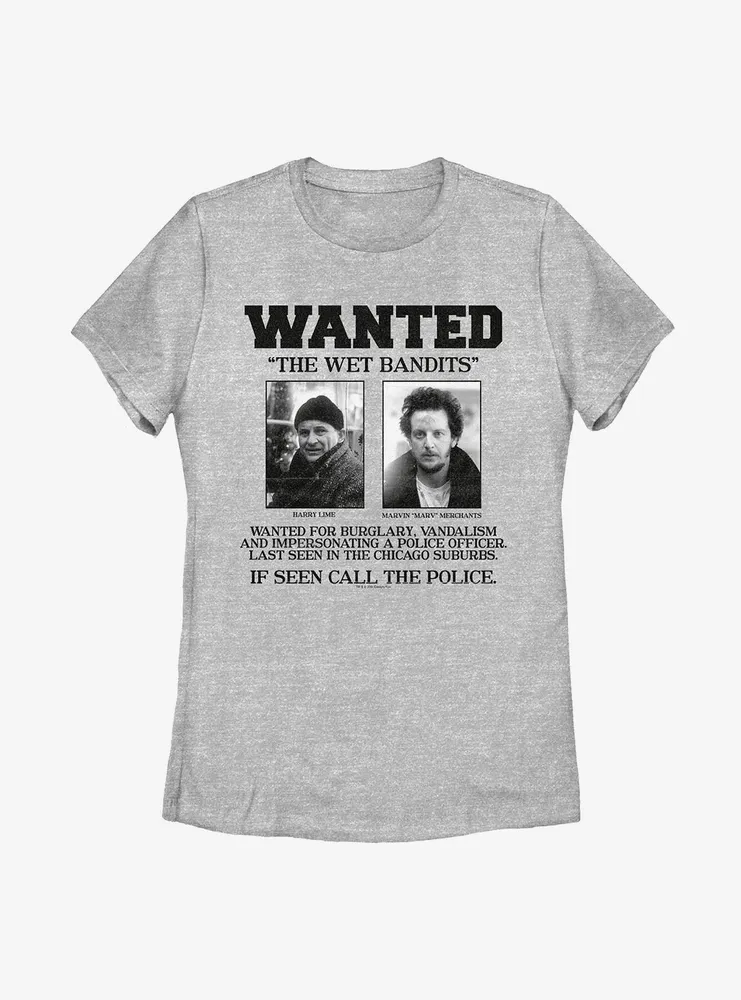 Home Alone Wet Bandits Poster Womens T-Shirt