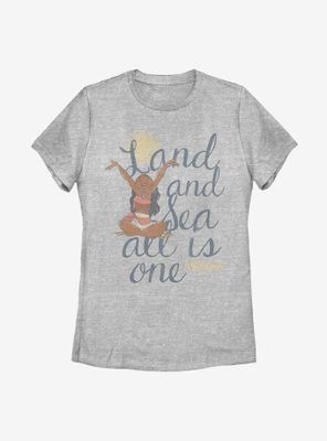 Disney Moana Sandy Toes Womens T-Shirt