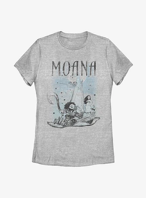 Disney Moana Sea Adventure Womens T-Shirt