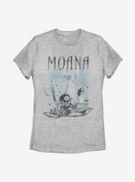 Disney Moana Sea Adventure Womens T-Shirt