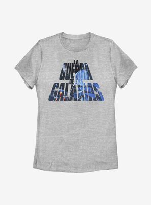 Star Wars De Las Galaxias Womens T-Shirt