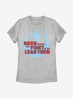 Star Wars Rebel Leader Womens T-Shirt