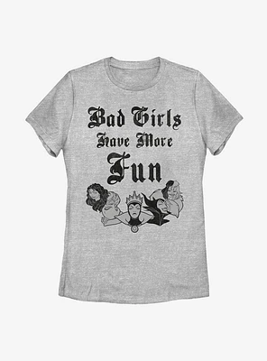 Disney Villains Have More Fun Womens T-Shirt